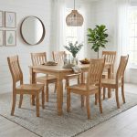 COLEN 6 Seater Dining Set-Oak