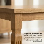 COLEN 160x100cm Dining Table-Oak - Image 11