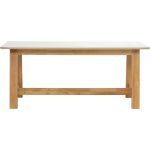 TETAN 180x90cm Sintered Stone Dining Table-Oak - Image 4