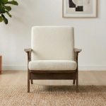 ALSTER 1 Seater Sofa-Cream Fleece