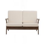 ALSTER 2 Seater Sofa-Cream Fleece - Image 8