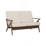 ALSTER 2 Seater Sofa-Cream Fleece - Image 2