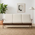 ALSTER 3 Seater Sofa-Cream Fleece