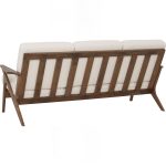 ALSTER 3 Seater L shaped Sofa-Cream Fleece - Image 6