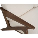 ALSTER 3 Seater L shaped Sofa-Cream Fleece - Image 10