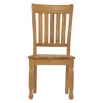 COLEN Full Solid Dining Chair-Oak - Image 4