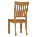 COLEN Full Solid Dining Chair-Oak - Image 5