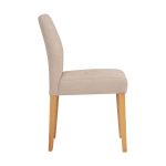 LAIDE Dining Chair-Beige - Image 2
