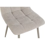 ELLY 4 Seater Sintered Stone Dining Set-Beige - Image 8