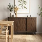 KARAT 3 Sliding Door Sideboard-Walnut - Image 8