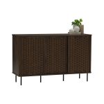 KARAT 3 Sliding Door Sideboard-Walnut - Image 7
