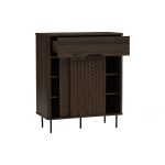 KARAT Sliding Door Storage Cabinet-Walnut - Image 5