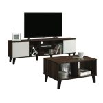[Package] AETOS 180cm 2 In 1 Living Set-Walnut - Image 4