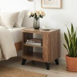 ARCHI Bedside Table-Walnut