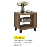ARCHI Bedside Table-Walnut - Image 3