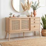 ARTISAN 120cm Sliding Door Sideboard-Oak - Image 2