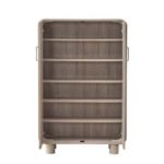 BELLUNO 2 Door Shoe Cabinet-White Wash - Image 4