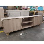 [Package] BELLUNO 180cm 2 In 1 Living Set-White Wash - Image 6