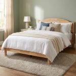 CALLIO Queen Size Wooden Bed Frame-Natural - Image 2