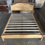 CALLIO Queen Size Wooden Bed Frame-Natural - Image 5