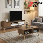 [Package] CARSON 180cm 2 In 1 Living Set-Puritan Pine
