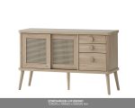 ARTISAN 120cm Sliding Door Sideboard-Oak - Image 4