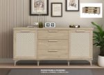 HOSHI 150cm Sideboard-Oak - Image 4