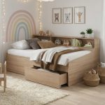 IRENE Single & Super Single Drawer Storage Daybed-Oak - Image 3