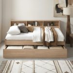 IRENE Single & Super Single Drawer Storage Daybed-Oak