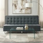 JUNEAU 3 Seater Sofa Bed-Grey