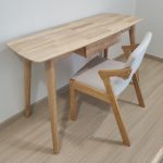 [Package] LARRIE 120CM 2 In 1 Wooden Study Set-Natural - Image 5