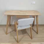 [Package] LARRIE 120CM 2 In 1 Wooden Study Set-Natural - Image 6