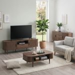 [Package] MALMU 180cm 2 In 1 Living Set-Walnut - Image 5
