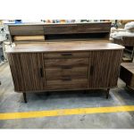 MALMU 150cm Sliding Door Sideboard-Walnut - Image 5