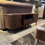 [Package] MALMU 180cm 2 In 1 Living Set-Walnut - Image 2