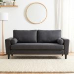 MONZA 3 Seater Sofa-Dark Grey