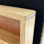 MORI Single Wooden Bed Frame With LED Ambient Light-Natural - Image 8