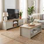 ORION 105cm Coffee Table-Grey - Image 2