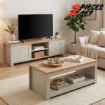 [Package] ORION 150cm 2 In 1 Living Set-Grey