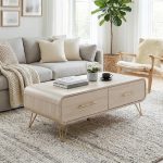 [Package] PUGLIA 6 Feet 2 In 1 Living Set-White Wash - Image 5