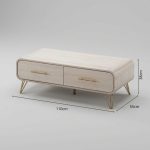 [Package] PUGLIA 6 Feet 2 In 1 Living Set-White Wash - Image 6