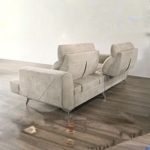 REIMS 3 Seater Pet Friendly Push Back Sofa-Coffee Brown - Image 3