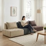SOFIA 1 Seater Modular Sofa-6 Colors - Image 7
