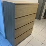 [Premium Grade ] VESTA 4 Drawer Chest-Oak - Image 2