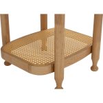 WELDON Full Solid Side Table-Natural - Image 7