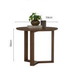ALETA 1+2 Wooden Lounge Set-Cocoa - Image 11