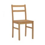 RIVEN Full Solid 4 Seater Dining Set-Natural - Image 7