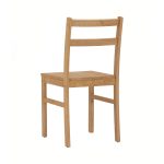 RIVEN Full Solid 4 Seater Dining Set-Natural - Image 5