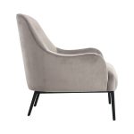 BIXTON Wider Seat Lounge Chair-Beige - Image 6