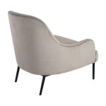 BIXTON Wider Seat Lounge Chair-Beige - Image 5